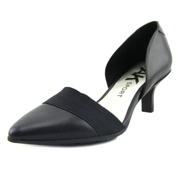 Anne Klein Shoes - Anne Klein Sport Rylina Pointed Toe Black Pumps